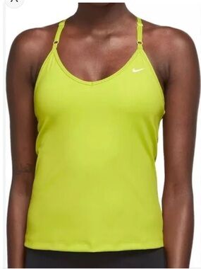 Nike Bright Cactus Dri-Fit Indy Sports Bra Tank